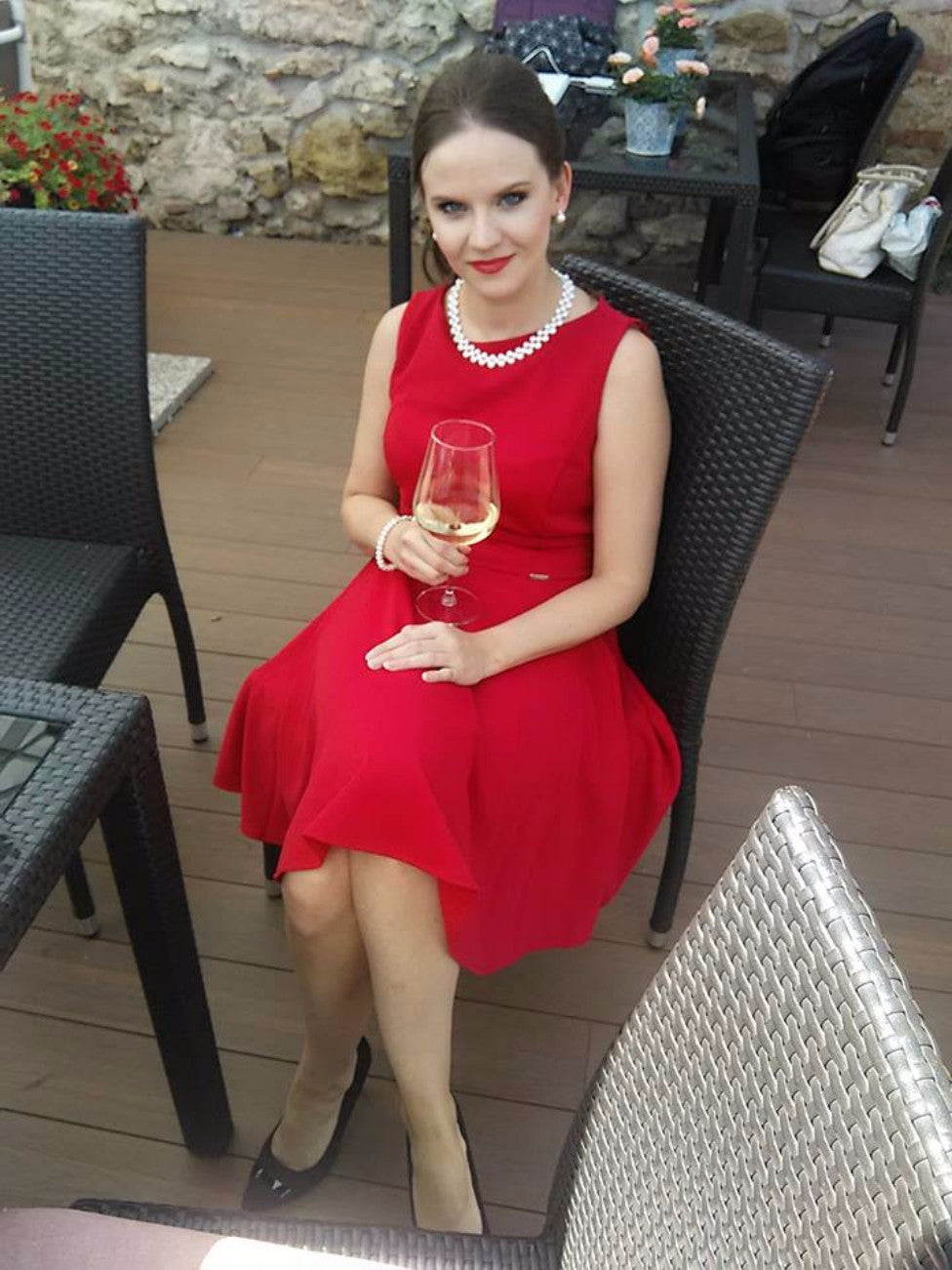 Náušnice riečne perly Alda