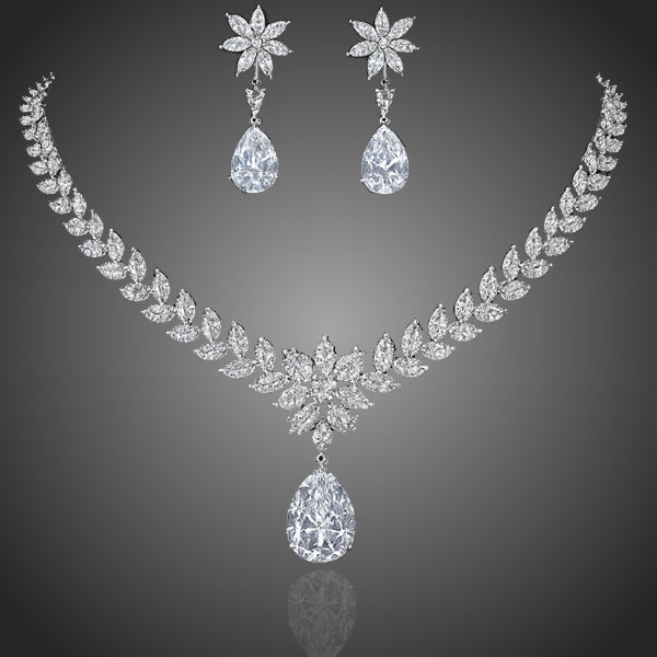 Luxusný spoločenský set so zirkónmi AnnaBelle