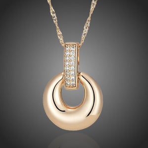 Náhrdelník kruh so zirkónmi Stellina