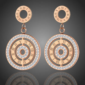 náušnice kruhy s číslicami z chirurgickej ocele