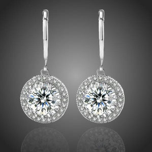 Náušnice visiace so zirkónmi Adria