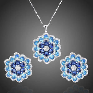 Set s modrými kvetmi Levendella