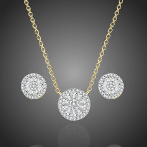 Set kruhy s krištáľmi Diamontina