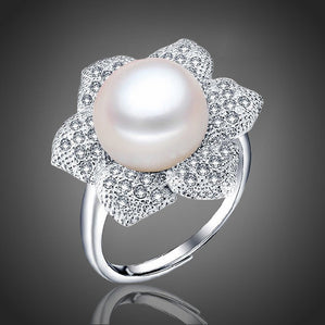 Prsteň Natural Perly Fiora