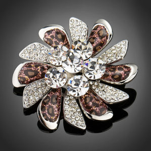 Brošňa kvet Leopardina