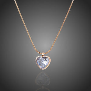 Náhrdelník srdce ocel Loveeneta