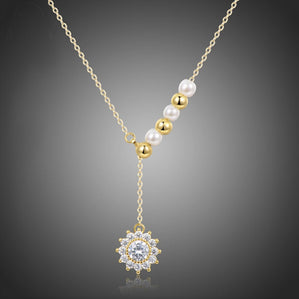 Náhrdelník Crystal perly Shinetta