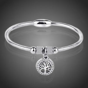 Náramok z chirurgickej ocele so zirkónmi Stromae