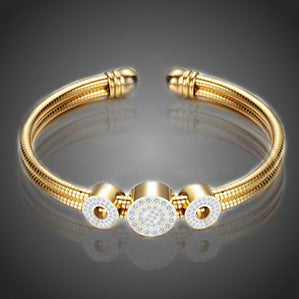 Náramokz chirurgickej ocele pevný Decastellita