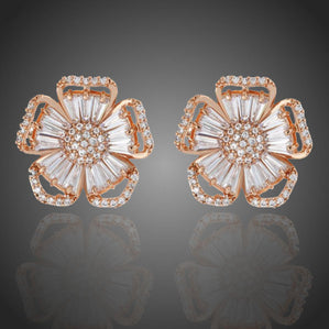 náušnice-kvety-so-zirkonmi-ružové