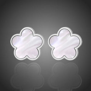 náušnice kvietky z chirurgickej ocele