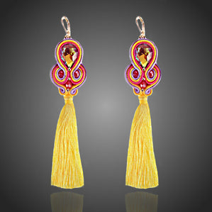 Náušnice Soutache Amande