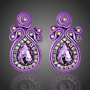Náušnice Soutache Aurora