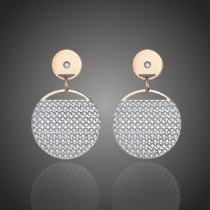 Náušnice kruhy z chirurgickej ocele Ellenita