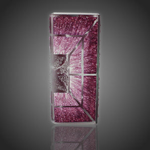 originálna váza s prírodným purpurom čriepková